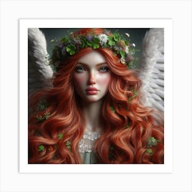 Angelic Beauty 2 Art Print