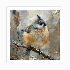 Titmice 3 Art Print