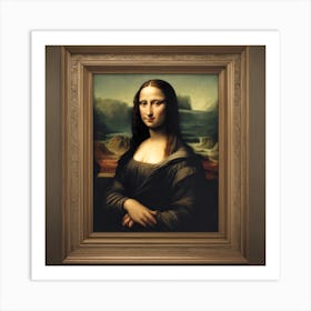 Mona Lisa 2 Art Print