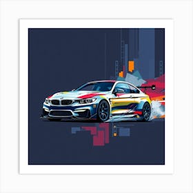 Bmw M4 Gt Art Print