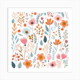 Floral Bouquet Art Print