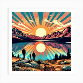 Enchanted Horizon 6 Art Print