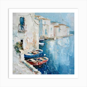 Boats On  Mallorca Art Print