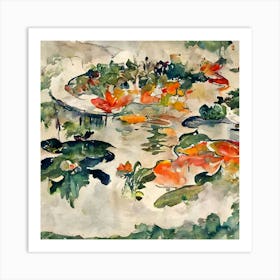 Water Lilies Art Print