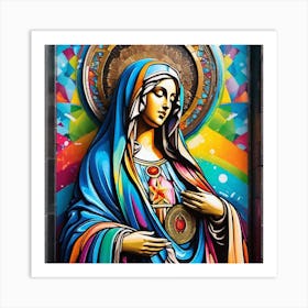 Virgin Mary 12 Art Print