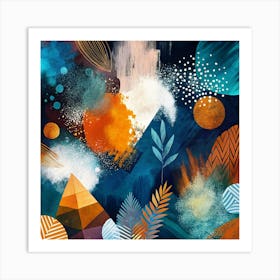 Abstract Painting 47 Art Print