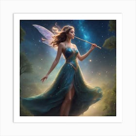 Fairy Princess of the Stars Art Print