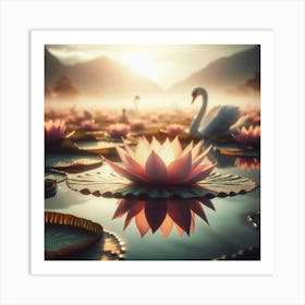 Water Lilies Art Print