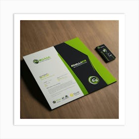 Business Card Design 1 Art Print
