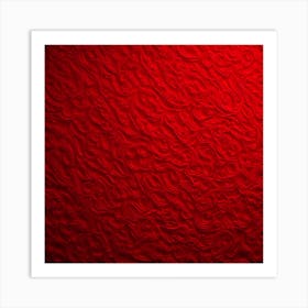 Abstract Red Background 1 Art Print