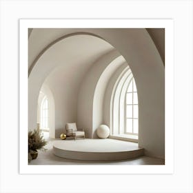 Arched Room 9 Art Print