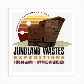 Jundland Wastes Expeditions Art Print