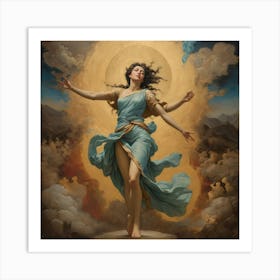 Aphrodite art print paintings Art Print