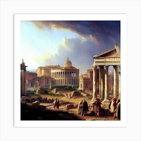 Roman Forum Art Print