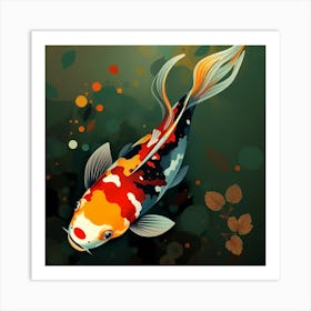 Koi Fish 63 Art Print