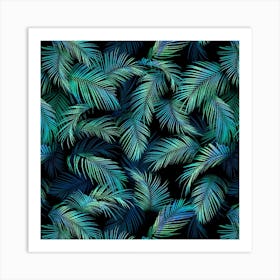 Palms Pattern Design Art Print