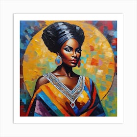 African Woman 6 Art Print