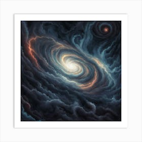 Galaxy In Space 14 Art Print