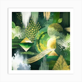 Abstract Painting 19 Art Print