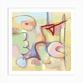 Abstract Painting 1 Art Print