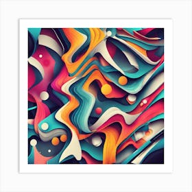 Abstract Abstract Art 1 Art Print