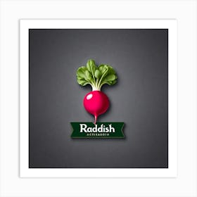 Radish Logo 2 Art Print