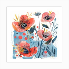 Poppies Art Print