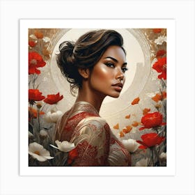 Gorgeous Poppies Beauty Art Print