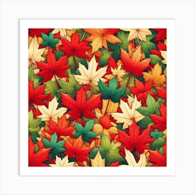 Maple Leaf 7 Art Print