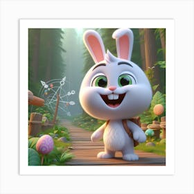 Easter Bunny Art Print