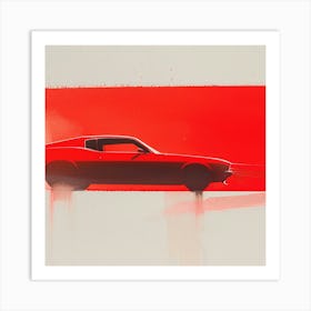 'Muscle Car' Art Print