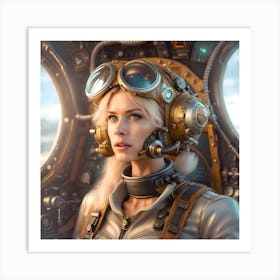 Aviatrix 5 Art Print