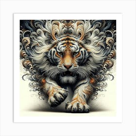 Tiger 15 Art Print