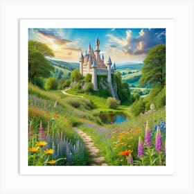 Cinderella Castle 7 Art Print