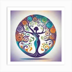 Inner tree Art Print