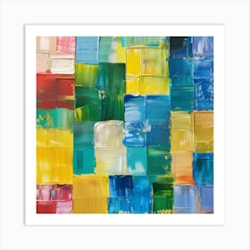 Abstract Painting 1421 Art Print