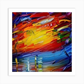 Abstract Painting7 Art Print