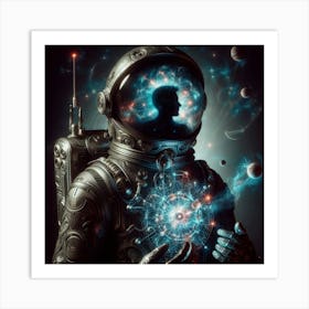 Space Traveler Art Print