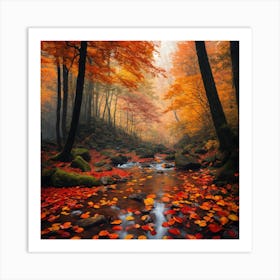 Autumn Forest 2 Art Print