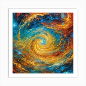 Spiral Galaxy 4 Art Print