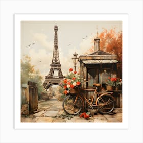 Old Paris By Csaba Fikker 33 Art Print