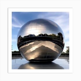 Sphere Of Reflection Art Print