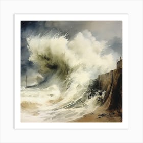 Wave 6 Art Print