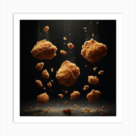 Chicken Nuggets Art Print