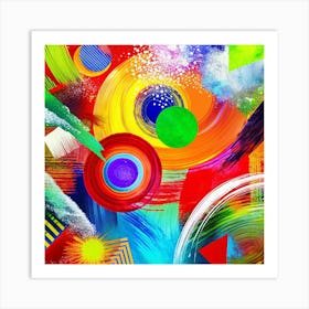 Abstract Painting 64 Art Print