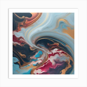 Abstract Painting 6 Art Print