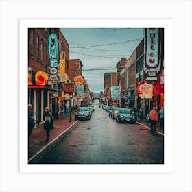 Beale Street Art Print