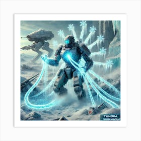 Tundra Manipulator Cryo Healing Art Print