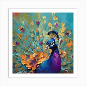 Peacock 1 Art Print