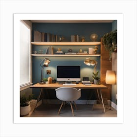 Home Office Art Print